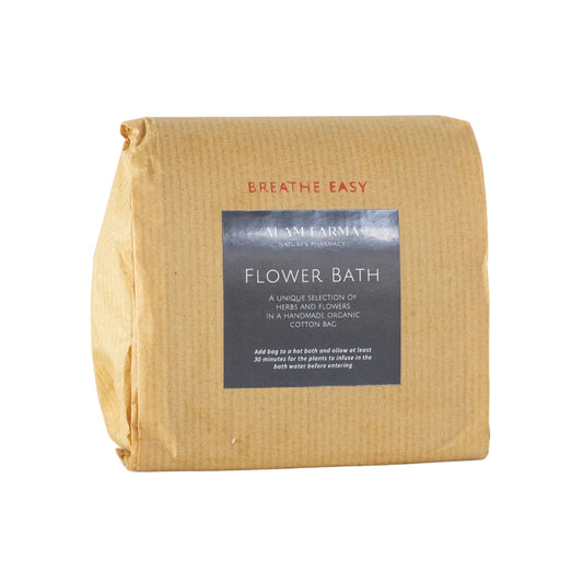Breathe easy flower bath, eco friendly products, bali wellness store, alchemy bali