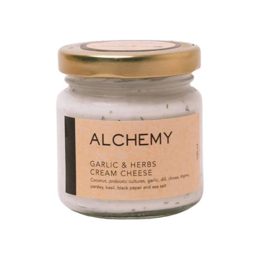cream cheeze garlic and herbs, wellness products, natural products, eco friendly products, bali wellness store, alchemy bali