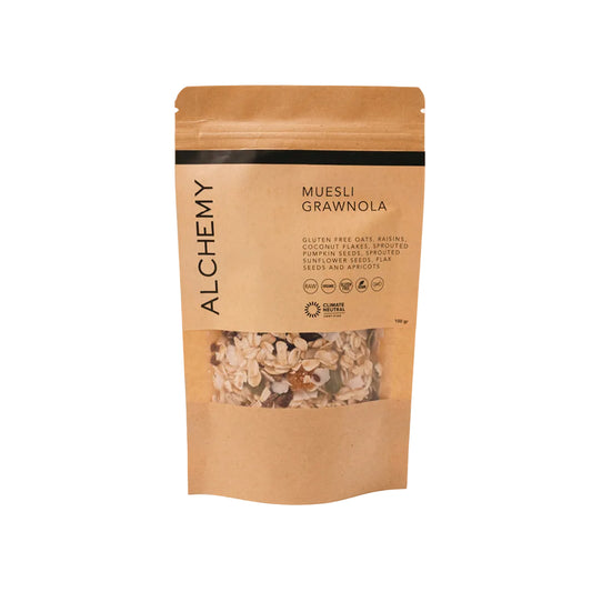 muesli grawnola, wellness products, natural products, eco friendly products, bali wellness store, alchemy bali
