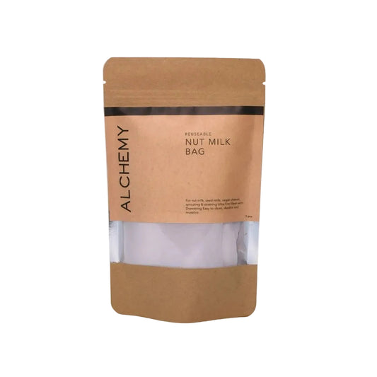 nut milk bag,wellness products, natural products, eco friendly products, bali wellness store, alchemy bali