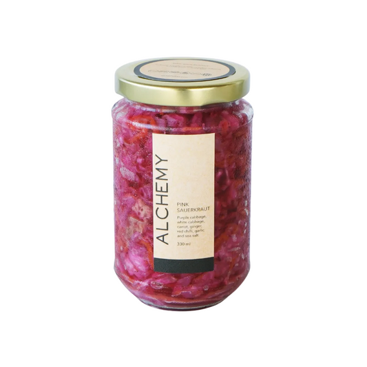 pink sauerkraut, wellness products, natural products, eco friendly products, bali wellness store, alchemy bali