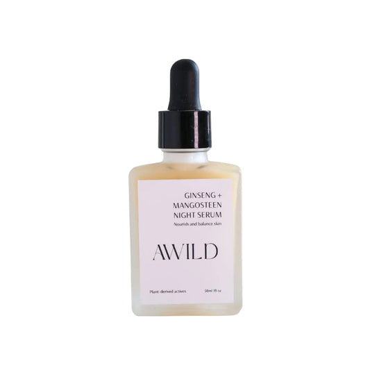 Night serum ginseng, eco friendly products, bali wellness store, alchemy bali