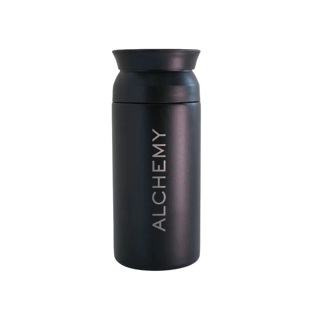 bottle black 350ml, wellness products, natural products, eco friendly products, bali wellness store, alchemy bali
