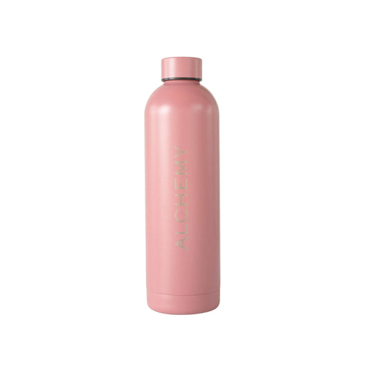 bottle pink 750ml, wellness products, natural products, eco friendly products, bali wellness store, alchemy bali
