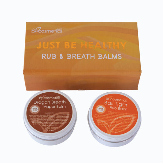 Rub and breath balms, eco friendly products, bali wellness store, alchemy bali