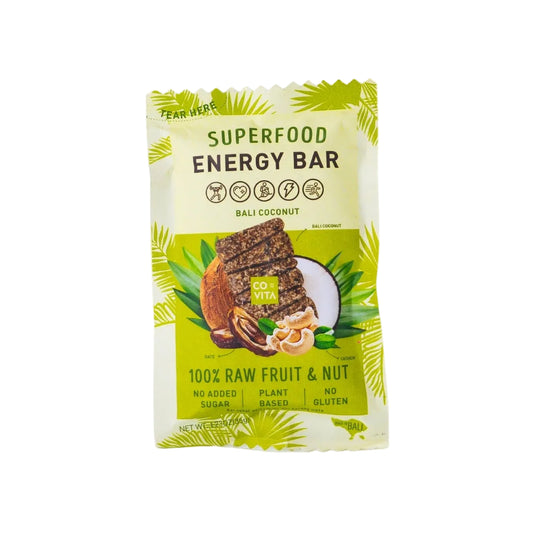 protein bar coconut, wellness products, natural products, eco friendly products, bali wellness store, alchemy bali