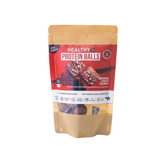 protein balls brownie choco crunch, wellness products, natural products, eco friendly products, bali wellness store, alchemy baliball