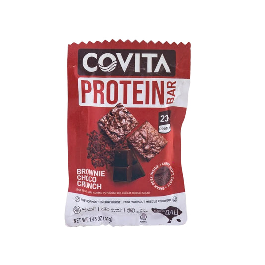 protein bar brownie choco crunch, wellness products, natural products, eco friendly products, bali wellness store, alchemy bali