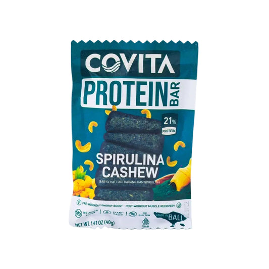 protein bar spirulina cashew, wellness products, natural products, eco friendly products, bali wellness store, alchemy bali