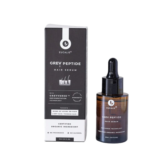 hair serum grey peptide, eco friendly products, bali wellness store, alchemy bali