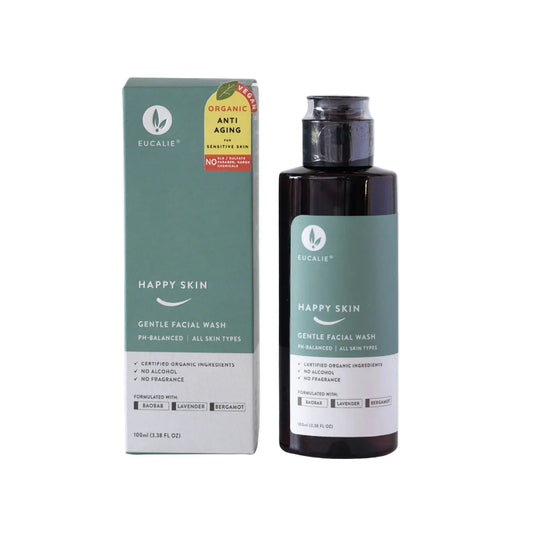 Facial wash happy skin, eco friendly products, bali wellness store, alchemy bali