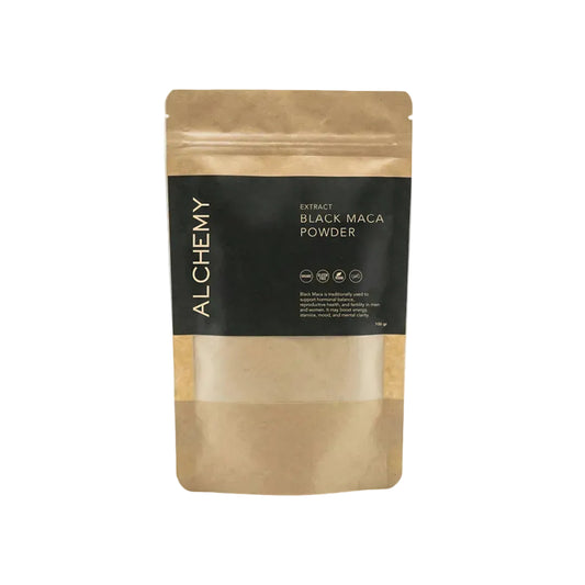 extract black maca powder, eco friendly products, bali wellness store, alchemy bali