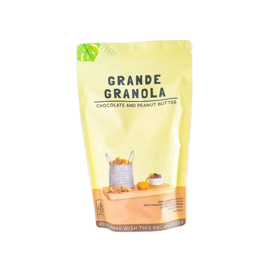 granola chocolate peanut butter, eco friendly products, bali wellness store, alchemy bali