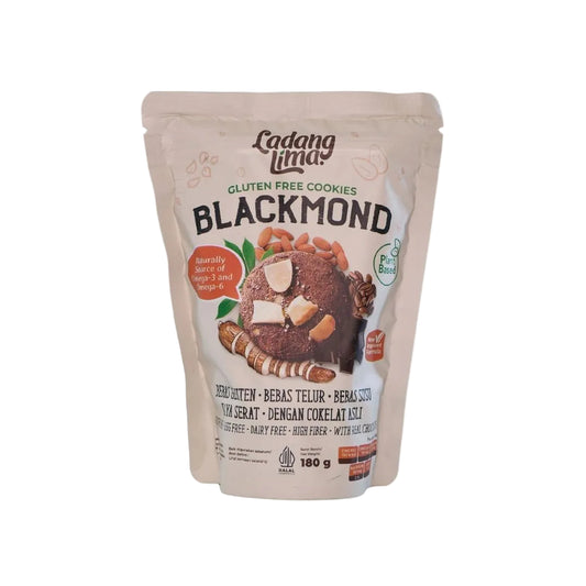 ladang lima cookie blackmond 180g, wellness products, natural products, eco friendly products, bali wellness store, alchemy bali