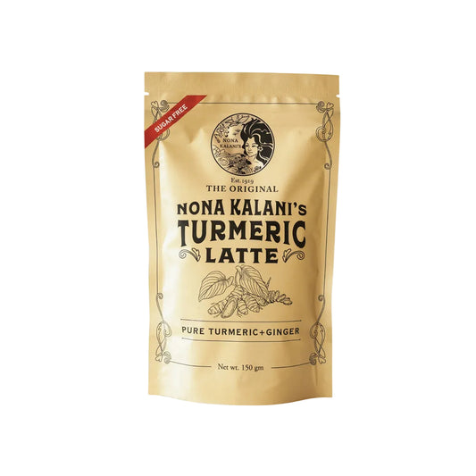 Latte pure turmeric ginger, eco friendly products, bali wellness store, alchemy bali
