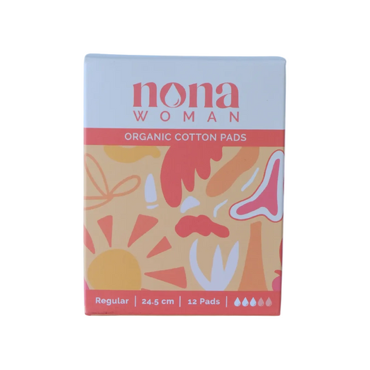 Nona pads regular, wellness products, natural products, eco friendly products, bali wellness store, alchemy bali