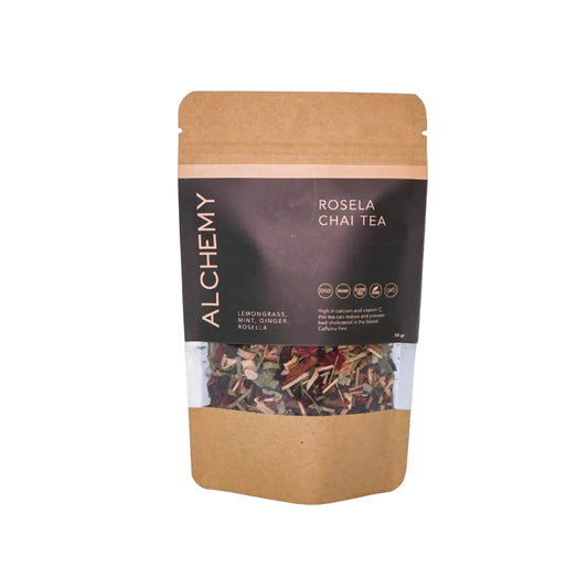 rosella chai tea, eco friendly products, bali wellness store, alchemy bali