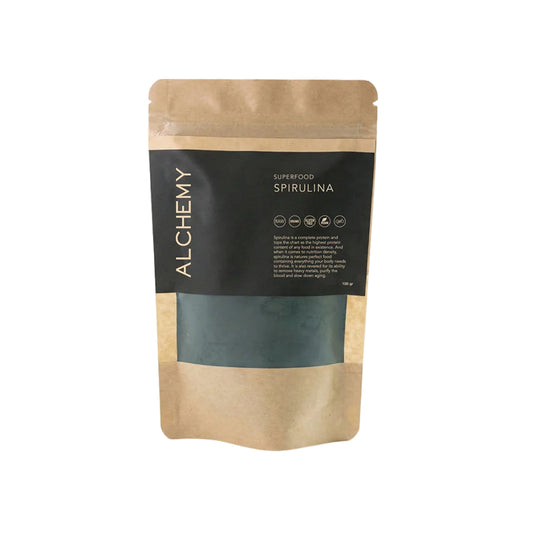 spirulina powder, wellness products, natural products, eco friendly products, bali wellness store, alchemy bali