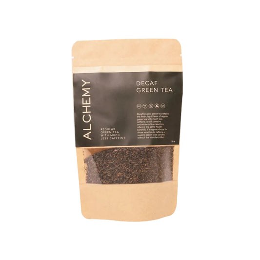 decaf green tea, eco friendly products, bali wellness store, alchemy bali