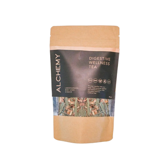 tea digestive wellness, eco friendly products, bali wellness store, alchemy bali