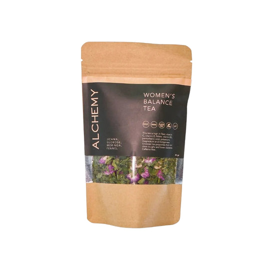 womens balance tea, eco friendly products, bali wellness store, alchemy bali