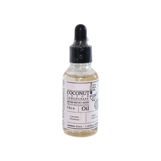Coconut face oil, eco friendly products, bali wellness store, alchemy bali