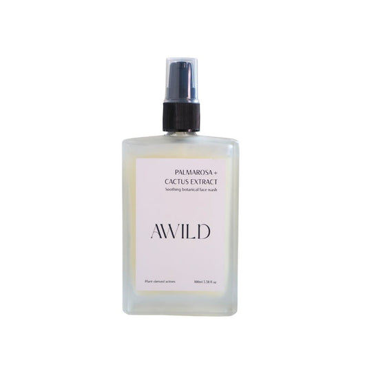 Palmarosa face wash, eco friendly products, bali wellness store, alchemy bali