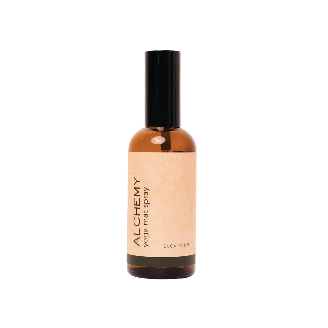 yoga mat spray eucalyptus, eco friendly products, bali wellness store, alchemy bali